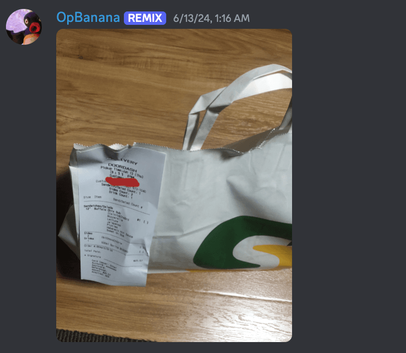 Food ordered by uzixx